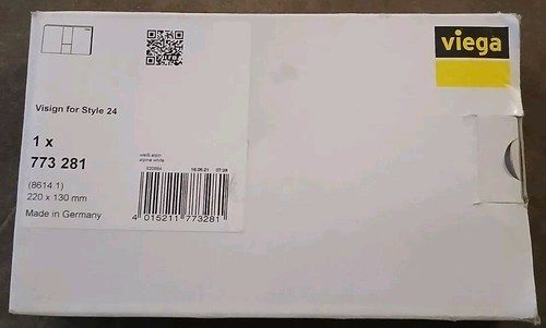 Drückerplatte viega Visign for Style 24 weiß NEU OVP - Bild 6 von 6