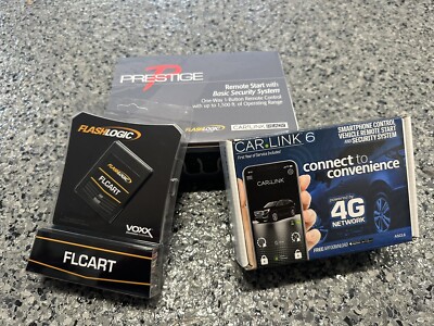 Prestige Remote Star w/ Security System + Car Link Phone Connect + FLCART