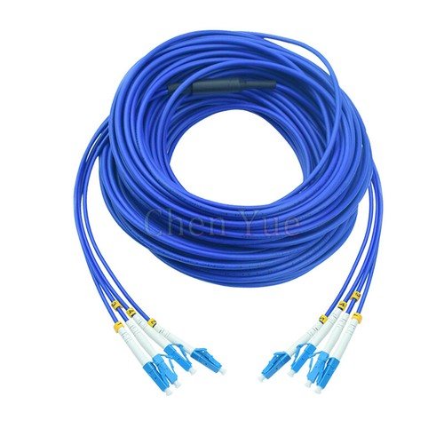 Cable blindado interior 20M único modo LC-LC 4 hilos 9/125 cable de conexión de óptica | eBay