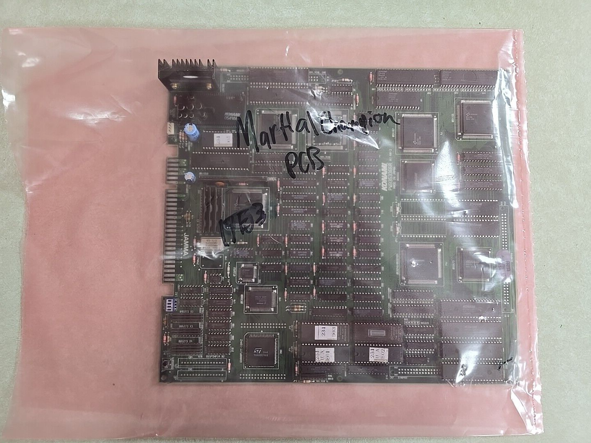 Martial Champion Arcade PCB Konami Tested Working 100% Rare Martial Champion Arcade PCB Konami Tested Working 100% Rare