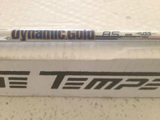 NEW TRUE TEMPER DYNAMIC GOLD 85 S200 PRO VSS .370  TIP IRON SHAFTS FREE SHIP