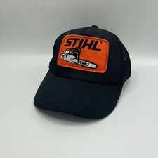 Vintage Stihl Chainsaws Patch Trucker Snapback Hat Adjustable VGC