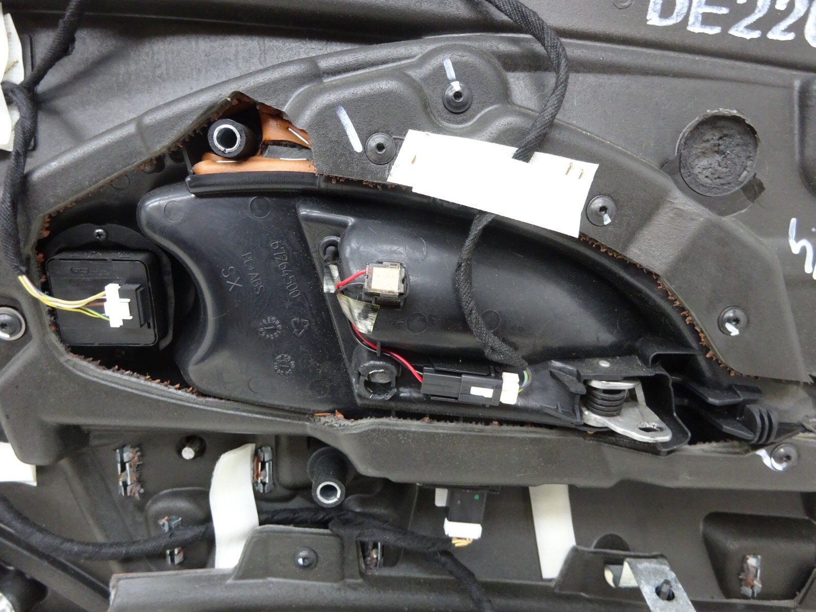 2003-2008 Maserati Quattroporte M139 Rear Left Door Panel Brown OEM DE2209135