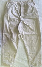Vintage Specialty Collection Pleated Elastic Khakis Pants GUC See Pics/Desc
