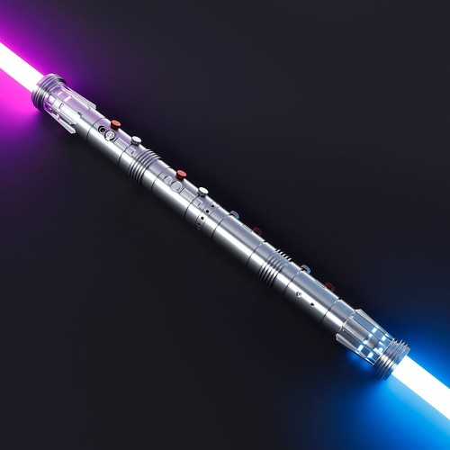 LGT Darth Maul Metall Doppelklinge Xenopixel Lichtschwert abnehmbare Bewegungssteuerung - Bild 4 von 11