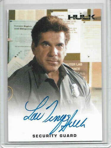 The Incredible Hulk - Autograph & Costume Relic Card Selection NM Rittenhouse - Picture 4 of 10