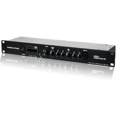 American DJ Audio 19'' Rackmontage Media Operator SD Karte USB & Bluetooth ADJ Neu in OVP