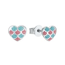 Princess Lillifee Children Earrings Silver Heart Zirconia 2031157
