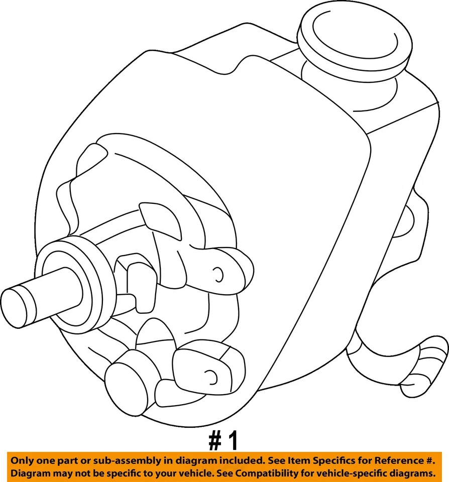Bomba de dirección asistida usada se adapta a: Chevrolet Avalanche 1500 2004 grado C Foto 4 de 4