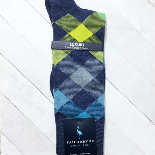 Mens Luxury Dress Socks Tailor Byrd Trouser Crew Pima Cotton Blend SOFT - Picture 37 of 132