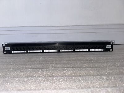 Connectix 24 Port 1HE Scan CAT5e Patchpanel