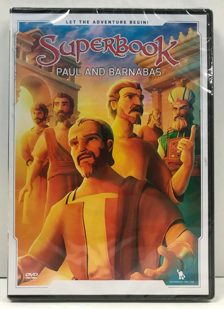 New CBN SUPERBOOK PAUL AND BARNABAS (2019 DVD) - CHRISTIAN