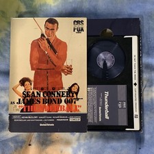 JAMES BOND Thunderball 1965 BETAMAX 1984 MGM/UA