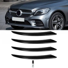 Front Air Vent Cover Trim Fits 2014-2021 18 Mercedes-Benz C Class Sport Glossy