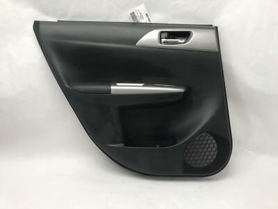 08-14 SUBARU IMPREZA WRX STI REAR LEFT LH DOOR TRIM PANEL OEM | eBay