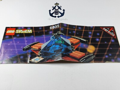 LEGO 1990s System Space Spyrius Saucer Scout INSTRUCTIONS Manual For Set 6835