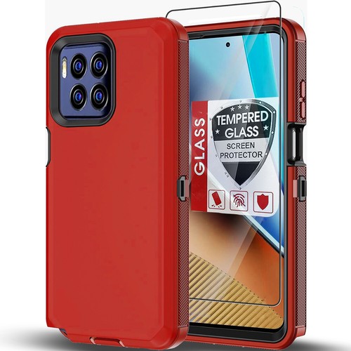 For T-Mobile Revvl 7 Pro 5G/Revvl 7 5G Case Phone Cover + Tempered Glass - Picture 35 of 42