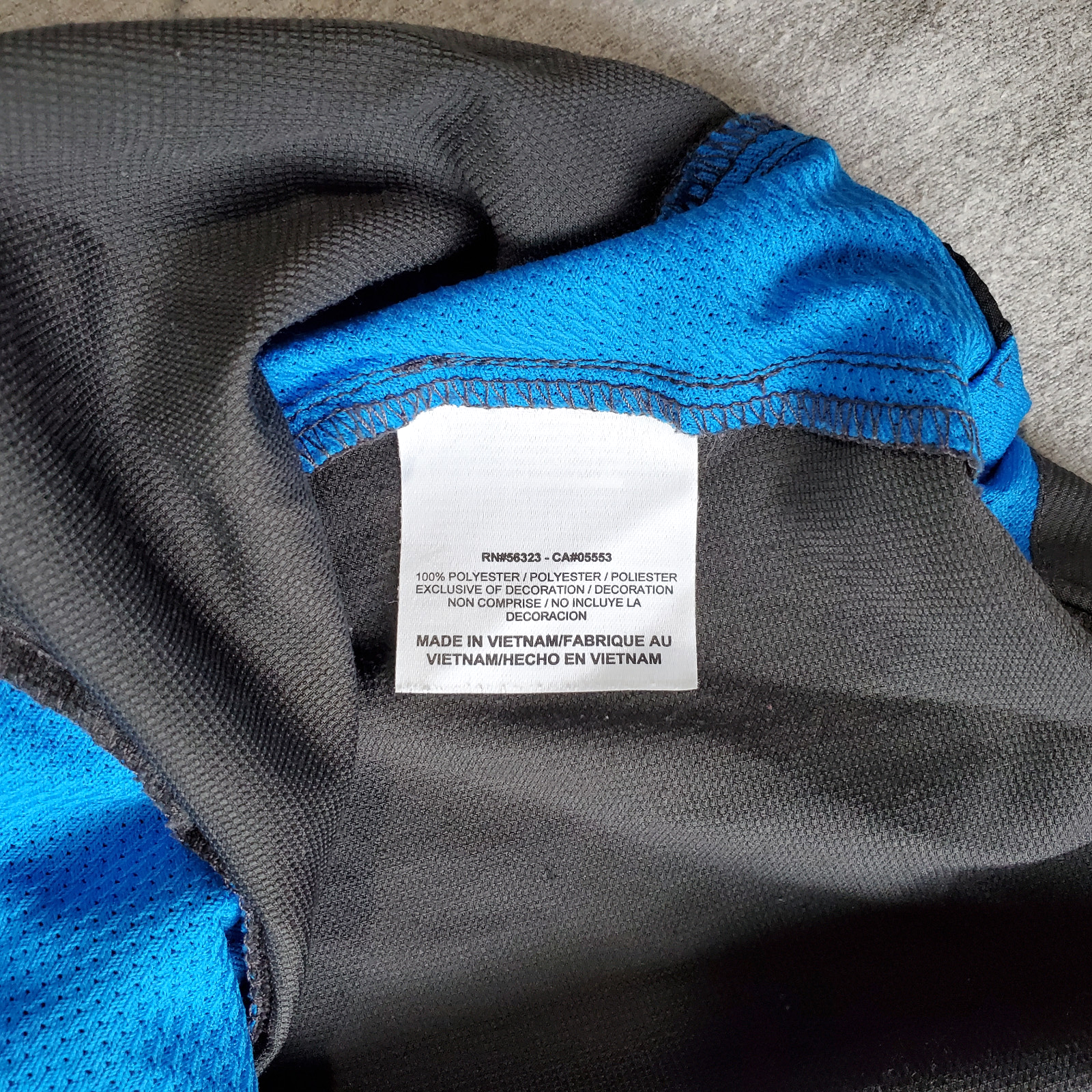 SACAI X NIKE Nike Uomo Dri Fit Pullover Giacca Grande Nero Blu Abbigliamento Sportivo