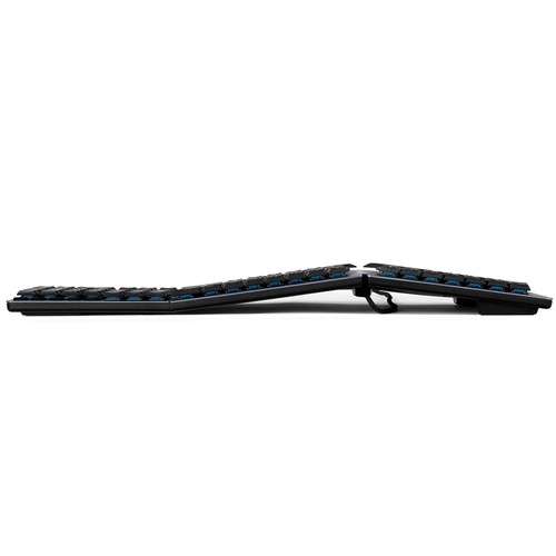 Perixx PERIBOARD-535 DE BL, ergonomische mechanische USB Tastatur (blaue Taster) - Bild 7 von 10