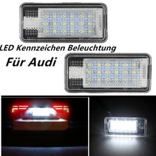 2x LED Kennzeichenbeleuchtung Lichter Für Audi A3 A4 B6 8E A6 C6 4F A8 4E Q