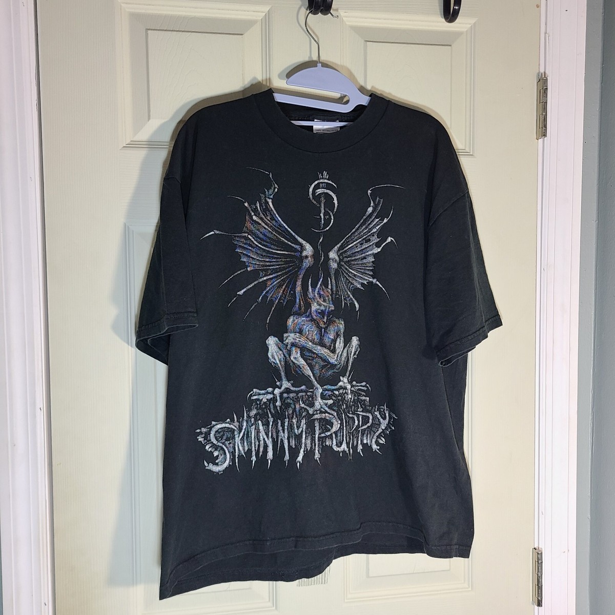 VTG Skinny Puppy 1992 Last Rights World Tour Band Concert sz XL