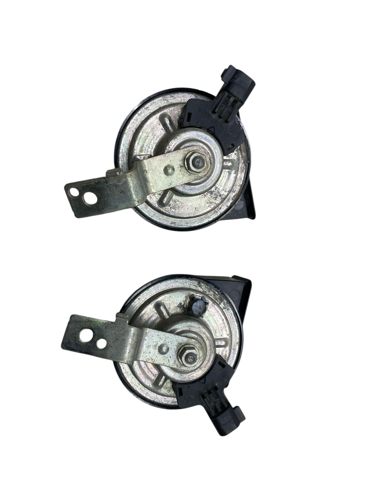 2017-2022 MASERATI LEVANTE LOW & HIGH NOTE TONE SIGNAL HORN SET OEM