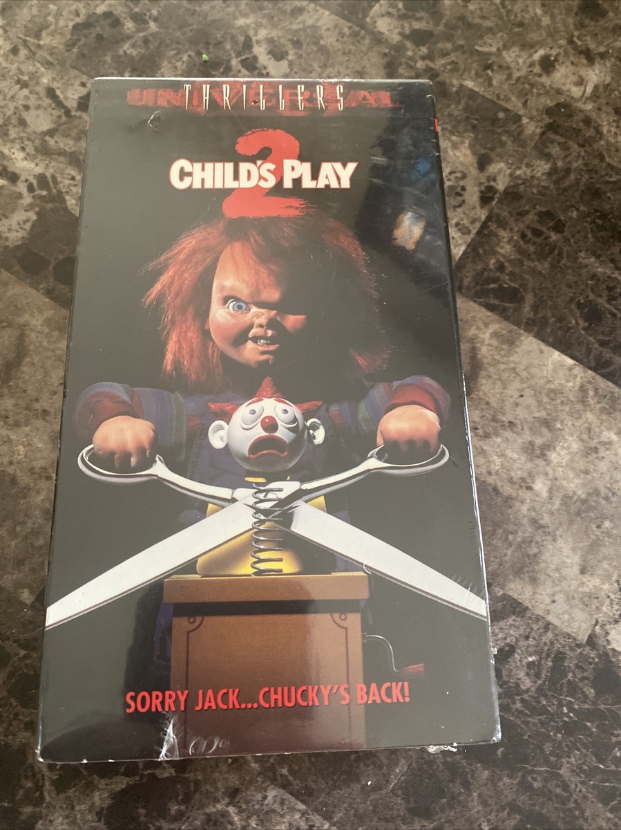 NEW: Universal Thrillers: Child's Play 2 (VHS, 1999) Chucky Horror