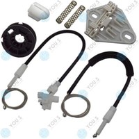 FüR Renault Megane I (BA0/1) Fensterheber Reparatursatz Seilzug - Hinten Rechts