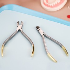 Dental Orthodontic Plier Ligature Distal End Cutting Cutter Torque Hard Wire Pin
