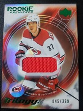 2018-19 Trilogy Retro Rookie Premieres Jersey #03-AS Andrei Svechnikov RC   /399