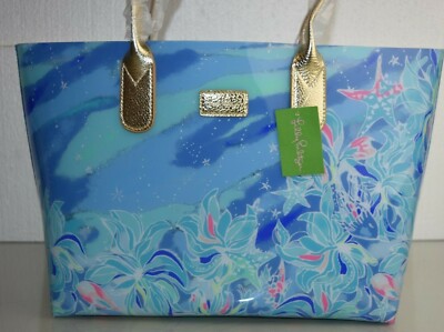 lilly pulitzer clear tote