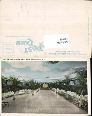 443088,Rhode Island Providence Arcadia Roof Garden Ball Room Innenansicht