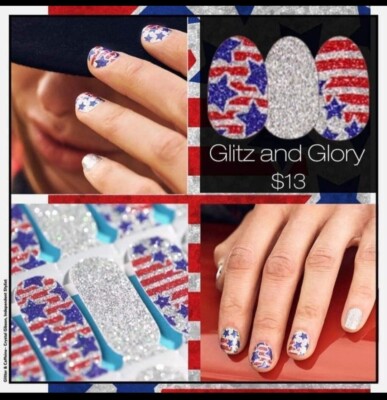Color Street Nail Polish Strips~ Retired Glitz and Glory, NEW, Retired 