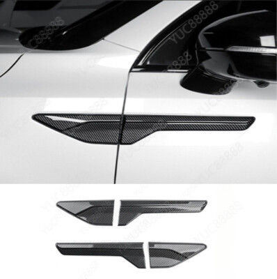 2-Piece Carbon Fiber ABS Front Air Vent Outlet Cover Trim – For Kia Sorento 2024-2025