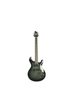 IYV 6 String IP-350 TBK PRS Solid-Body Electric Guitar, Trans Black