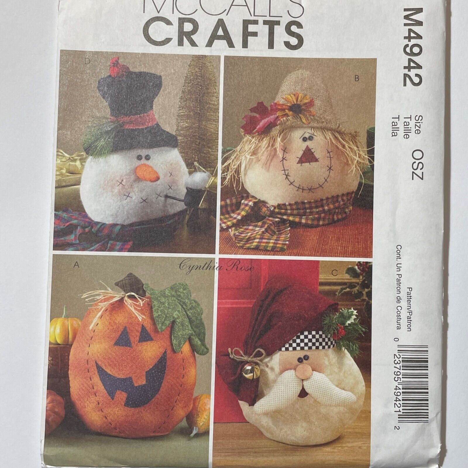 Sewing Pattern Crafts Home Decorations YOU PICK UNCUT | eBay