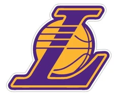 Los Angeles Lakers NBA Basketball Sticker Decal S94