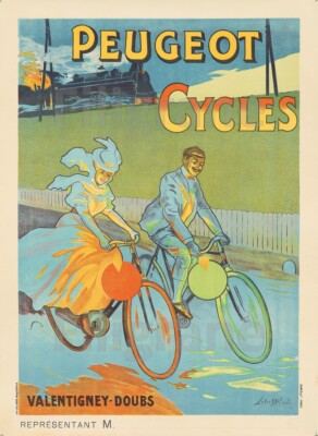 Affiche Vintage Vélo Cycles Alcyon - Poster Haute Qualité 50x70cm