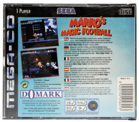 Marko's Magic Football Sega Mega CD PAL *Complete*