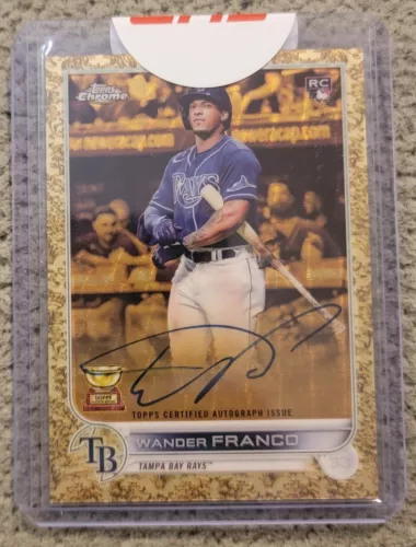 2022 Topps Gilded Wander Franco Superfractor Auto Card #'d 1/1 NOT GUILTY LEGAL?