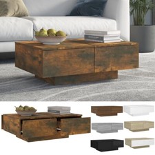 Couchtisch Wohnzimmertisch mit Schublade Kaffeetisch Beistelltisch 90x60x31cm