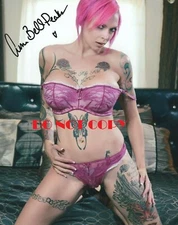 ANNA BELL PEAKS (4) ADULT ACTRESS AUTOGRAPHED PICTURE SIGNED 8X10 PHOTO RP