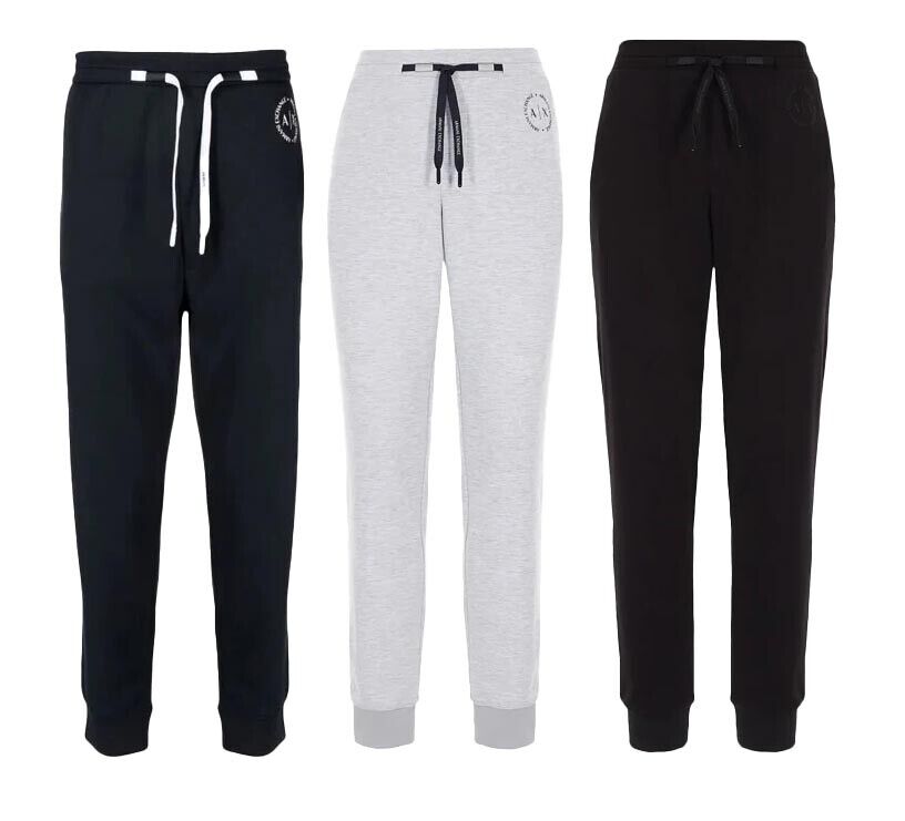 Armani Exchange Poly Rayon Interlock Jogger Sweatpant With Armani Exchange Poly Rayon Interlock Jogger Sweatpant With