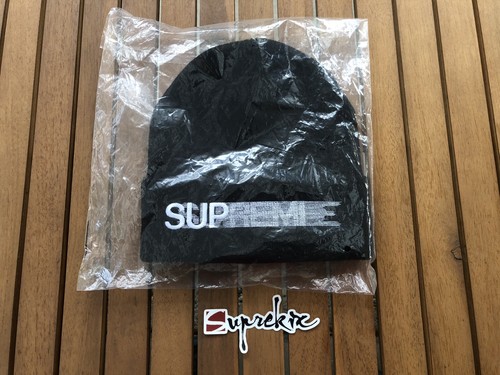 Supreme SS20 Motion Logo Beanie Black 