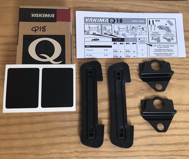 yakima bike rack clips