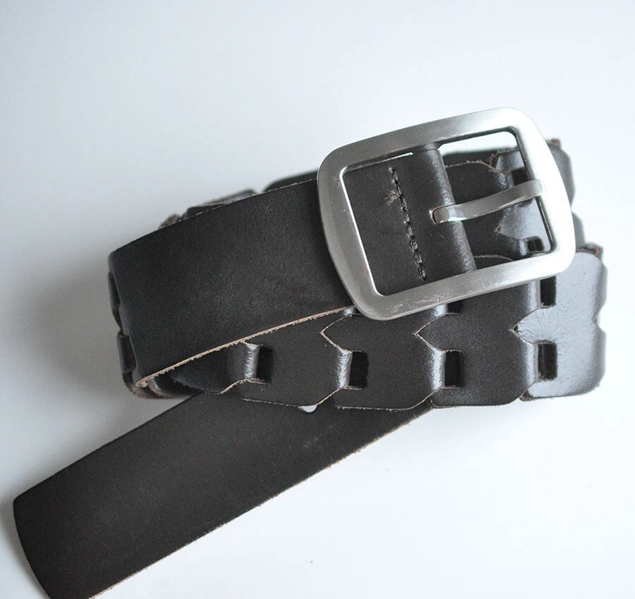 EDC by Esprit 45 mm breiter Leder Gürtel  Gr. L  verstellbar von  bis ca. 107 cm - Bild 2 von 2