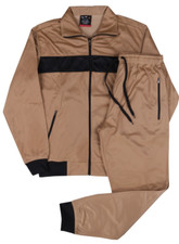 MEN'S 2 PIECE CASUAL FASHIONED JOGGER TRACKSUIT SPORTSWEAR ACTIVE WEAR S - 3XL