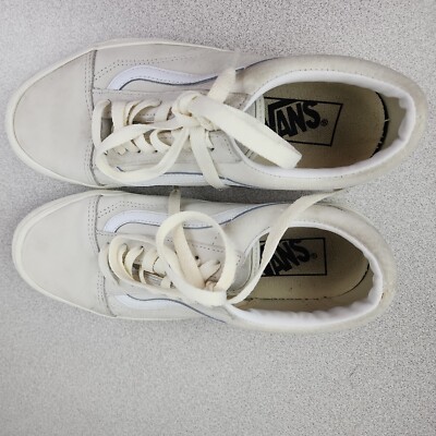 Vans Mens Off The Wall 508731 White Casual Shoes Sneakers Vans Unisex Off The Wall 508731 White Casual Shoes Sneakers  main image 4