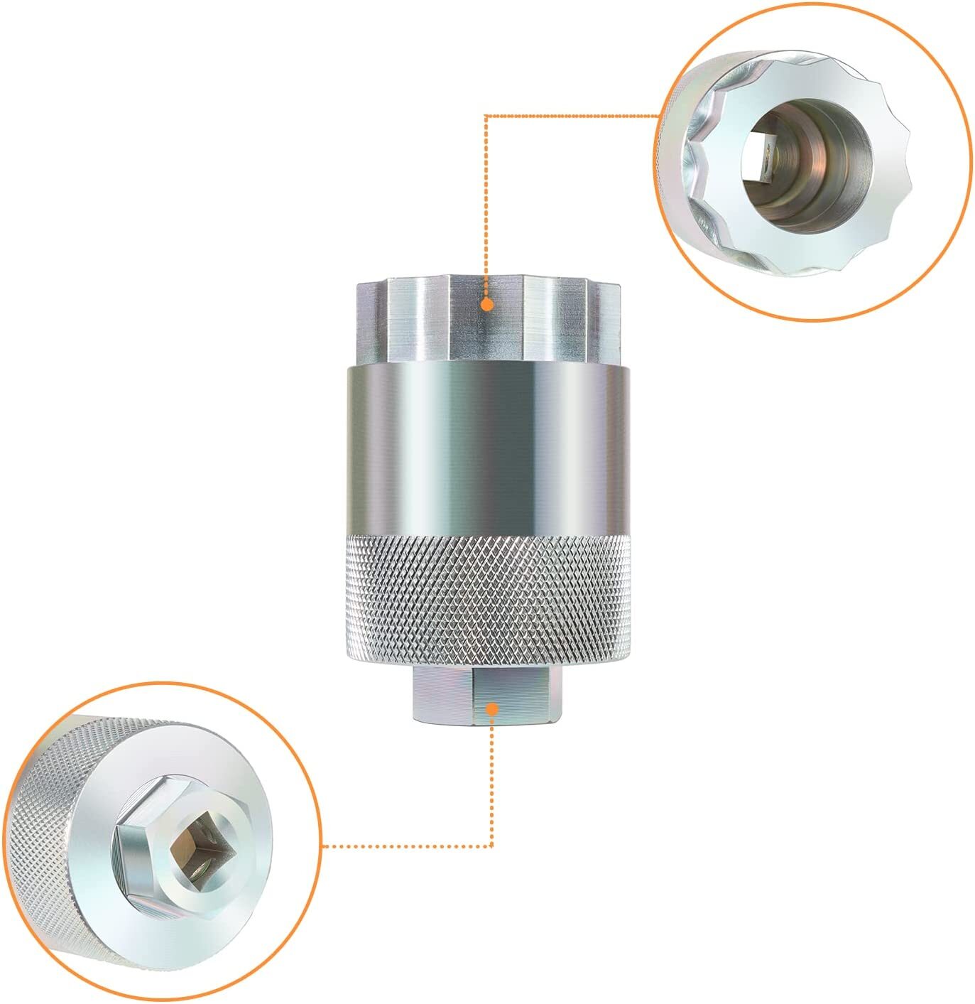 Atv Pinion Bearing Nut Tool 60mm Honda 85 86 87 Atc 250sx Red - Foto 7