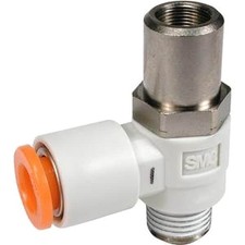 1 PC Smc AS2201F-N01-07SD Flow Control Valve, 1/4 In Tube, 1/8 In